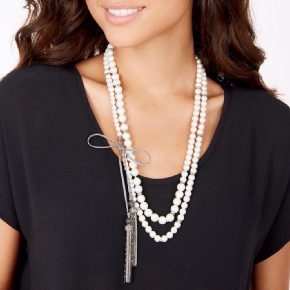 Stella and Dot Mara Pearl Necklace